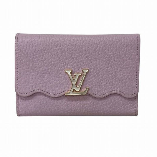 Louis Vuitton Taurillon Portefeuille Capucines Compact M82167 Bifold Wallet