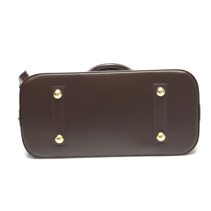 Louis Vuitton Damier 2-Way Alma PM Handbag Brown