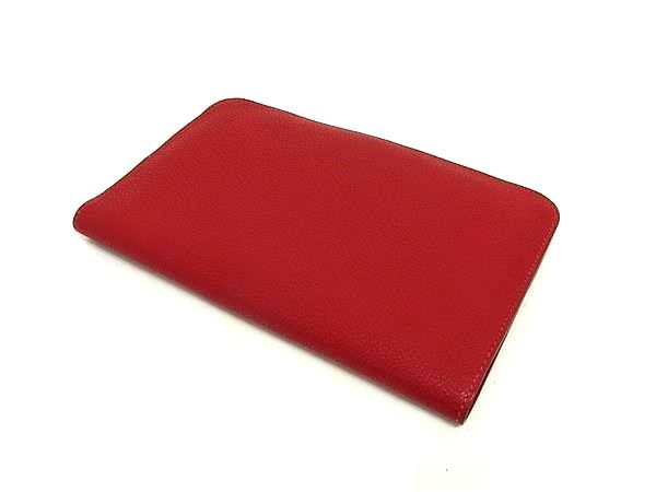 Hermes Dogon GM Togo Fold Long Wallet Card Holder Ladies Svhardware □C