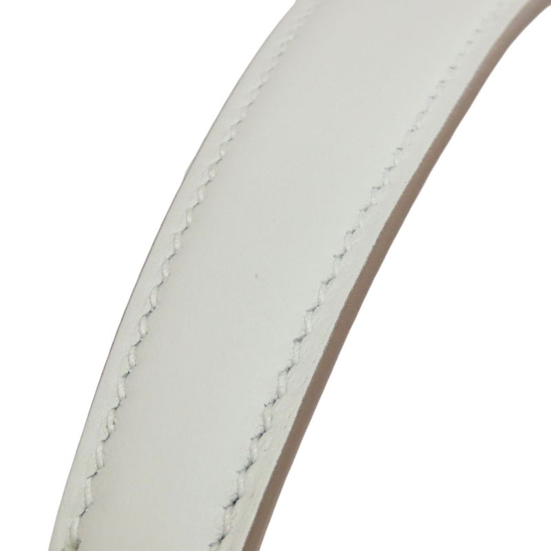 Hermes Evelyn Neo Etop Silver Hardware Shoulder Bag Toile Offiche Women