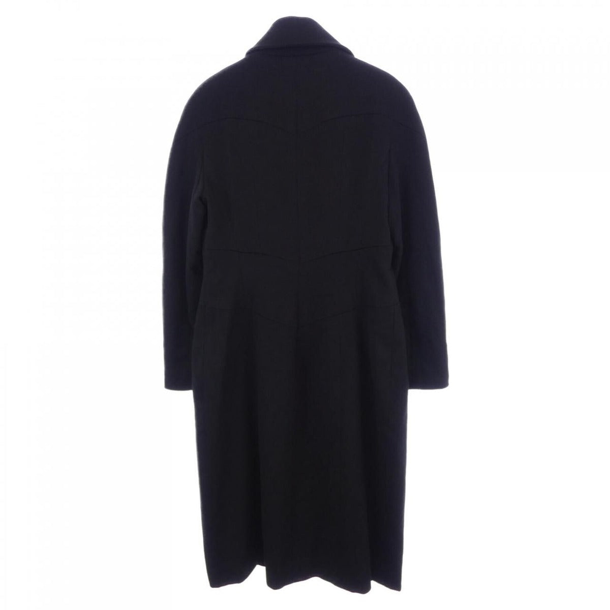 Chanel Vintage Coat Cashmere Black — view 2