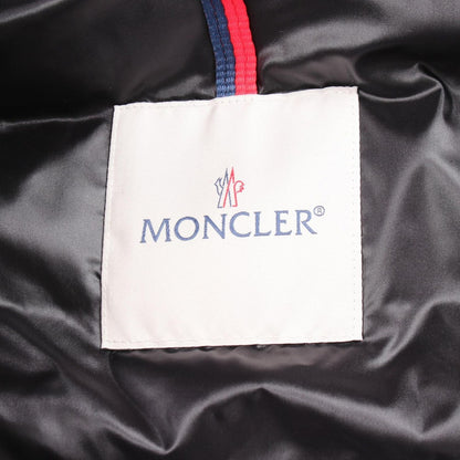 Moncler Down Vest Glygosse Black Nylon Hooded Hoodie — view 3