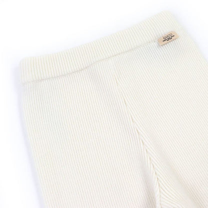 Gucci 758097 Wool Knit Pants With Logo Bottoms White S Genuine