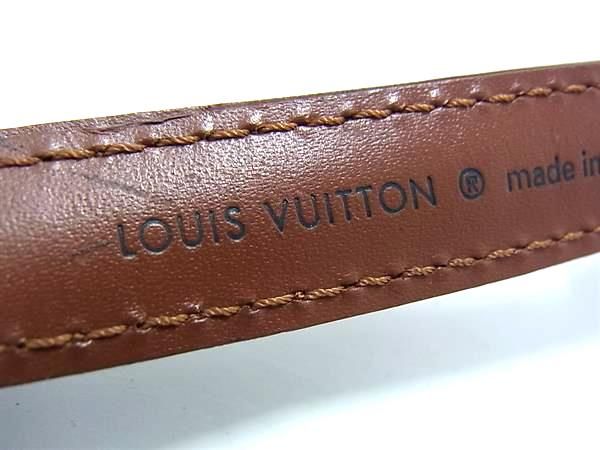 Louis Vuitton Leather Shoulder Strap For Bag Crossbody Shoulder Strap Brown