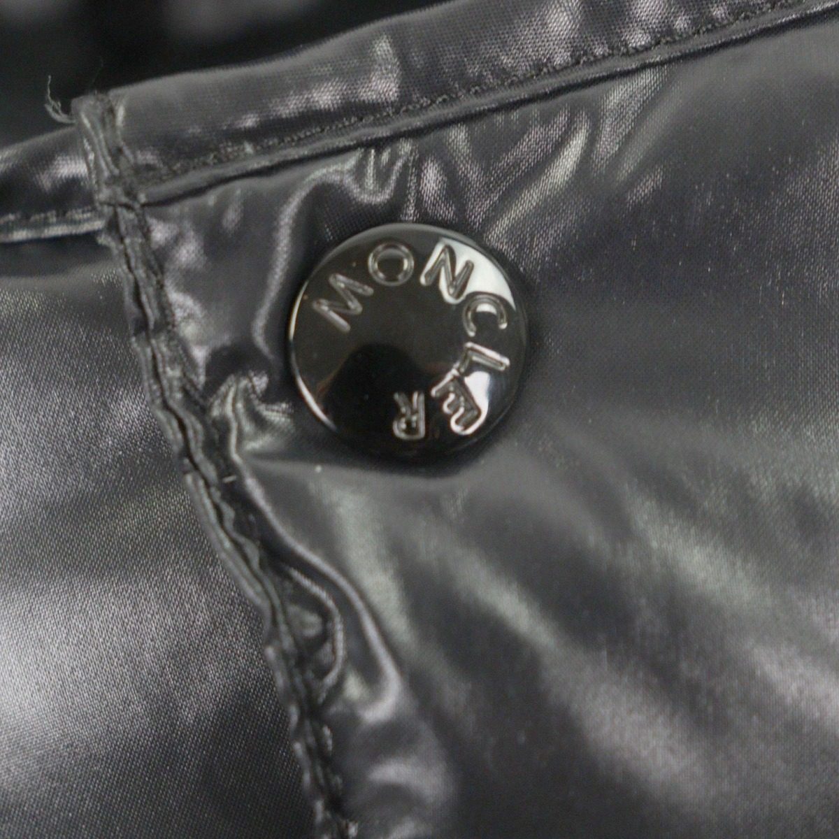Moncler Maya Logo Patch Hooded Double Zip Up Jacket Black 4 — view 5