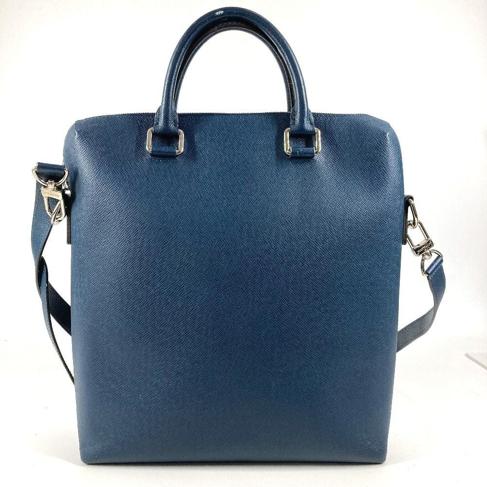Louis Vuitton Shoulder Bag Grigori Taiga Leather Ocean Blue