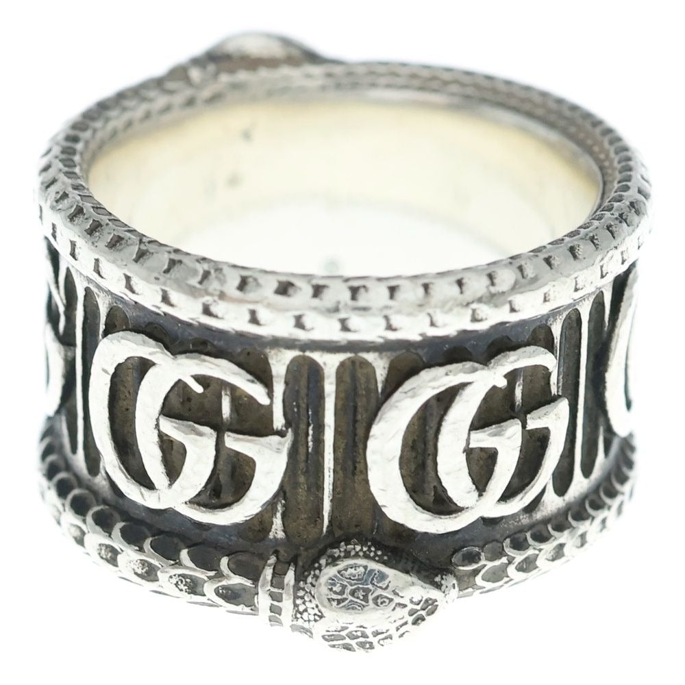 Gucci GG Marmont Snake Silver Ring