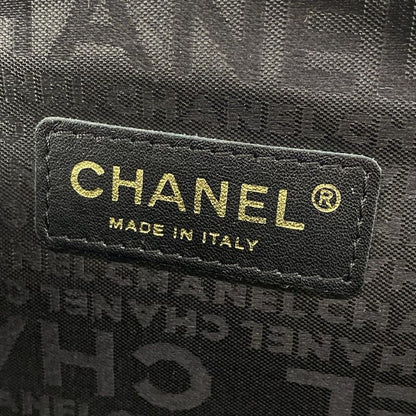 Chanel Clutch Bag Record Black×red Leather