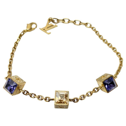 Louis Vuitton Gamble Plated Chain Bracelet