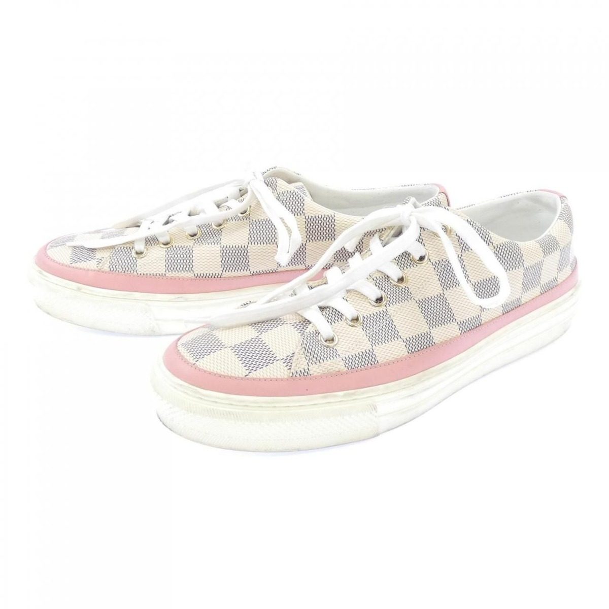 Louis Vuitton Damier Azur Stella Line Sneakers — view 3