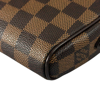 Louis Vuitton Shoulder Bag Damier Ipanema Brown Pochette — view 10