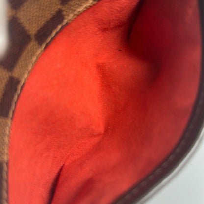 Louis Vuitton Shoulder Bag Damier Ipanema Brown Pochette — view 11