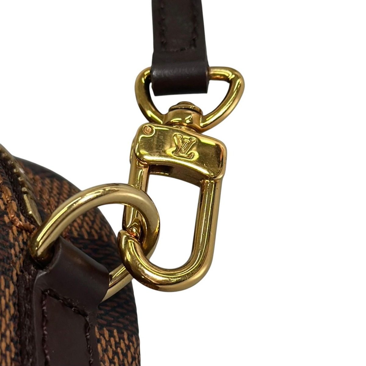 Louis Vuitton Shoulder Bag Damier Ipanema Brown Pochette — view 15