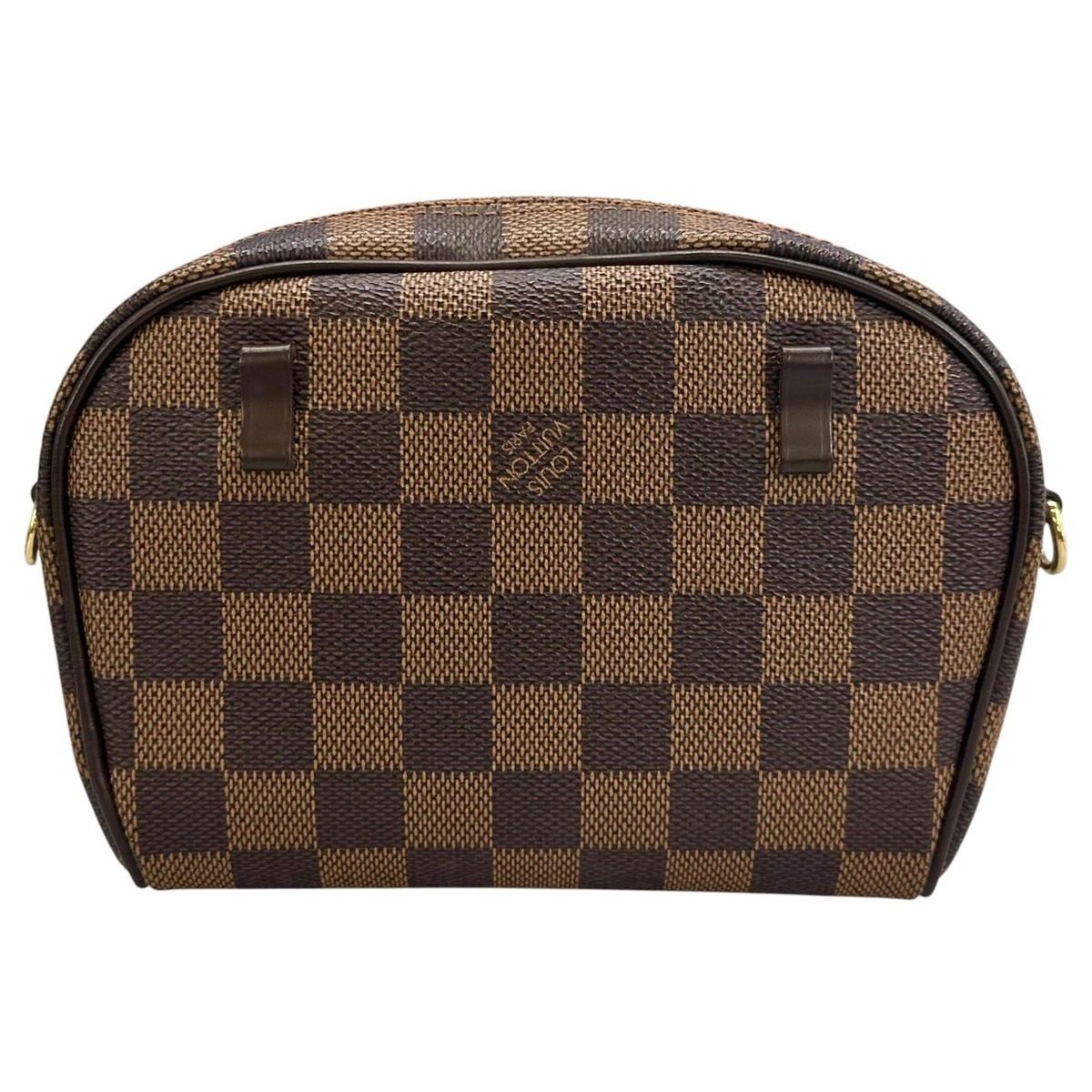 Louis Vuitton Shoulder Bag Damier Ipanema Brown Pochette — view 2