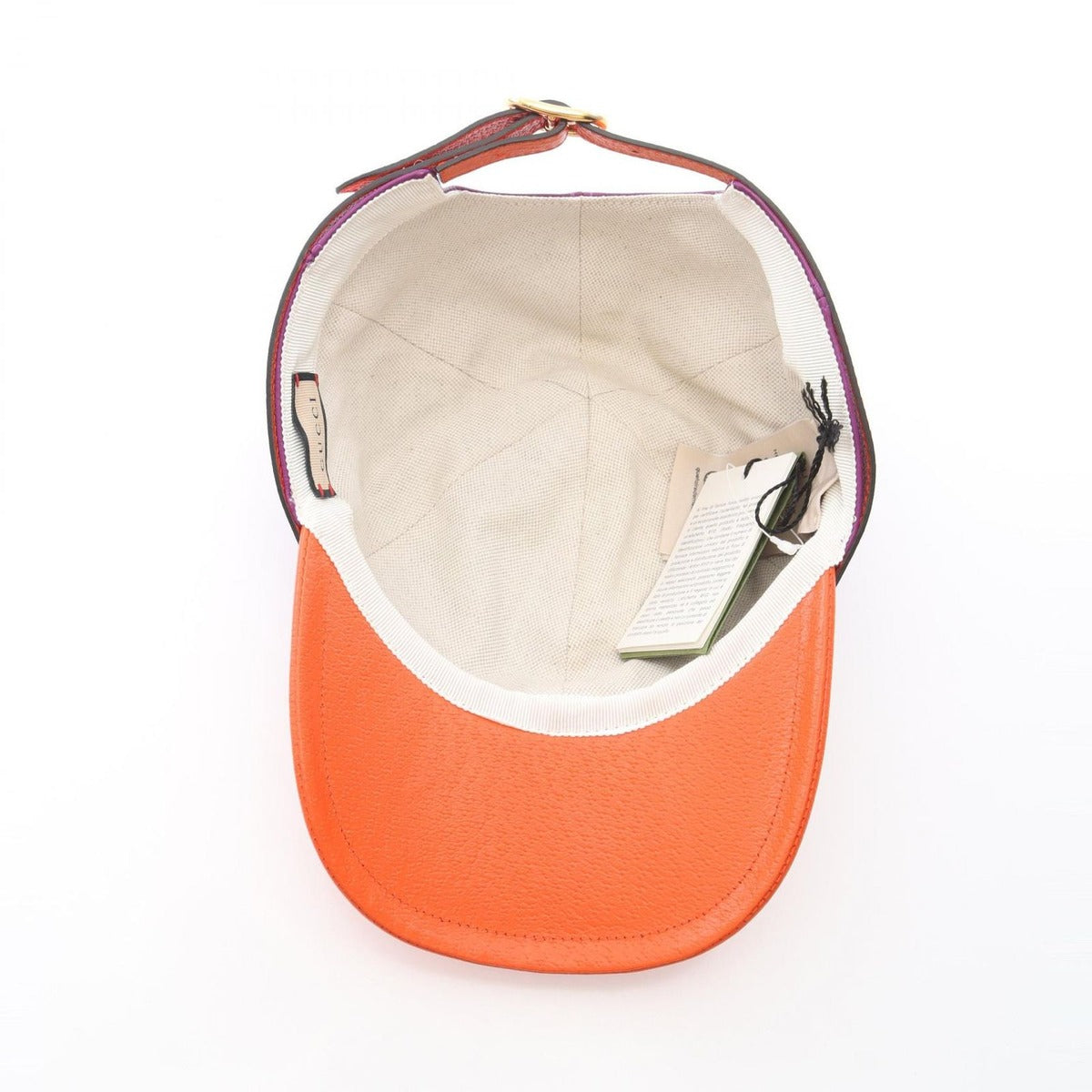 Gucci Cap Bicolor Leather — view 3