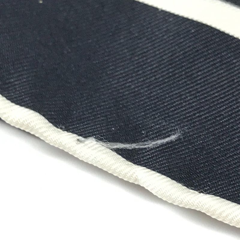 Chanel Scarf Logo Camellia Silk Black