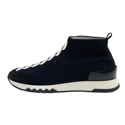 Hermes Volo Sneakers Shoes Socks Sneakers Knit Black White