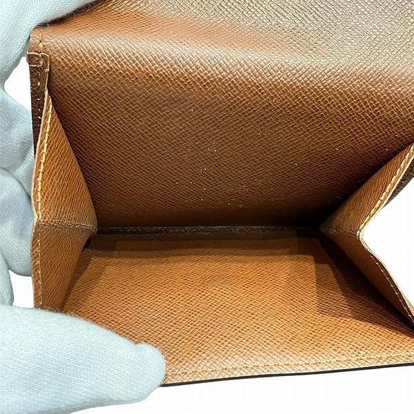 Louis Vuitton Monogram Porte Monet Bier Carte Cles Di M61652 Trifold Wallet