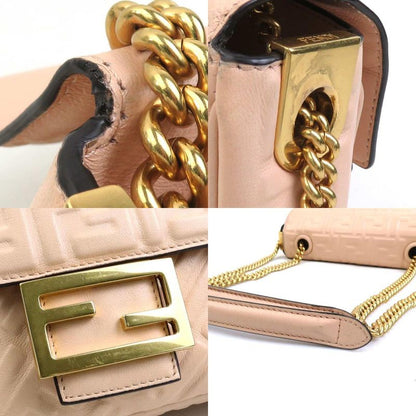 Fendi Shoulder Bag Baguette Chain Midi 8br793-ah9c
