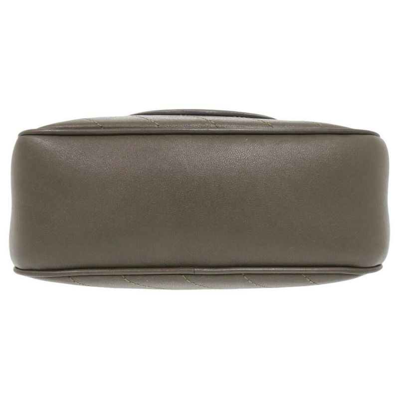 Gucci Blondi 742360 Leather Brown Shoulder Bag 0312 Gucci