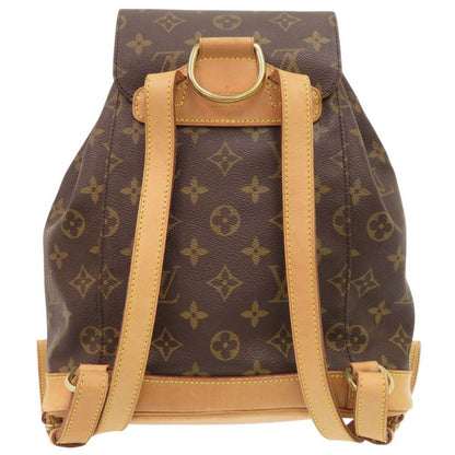 Louis Vuitton Montsourismm Monogram M51136 Backpack Sac Daypack Bag LV 0829