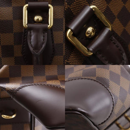 Louis Vuitton Vasslav N41537 Damier Canvas Brown Ce0026 Unisex Boston Bag