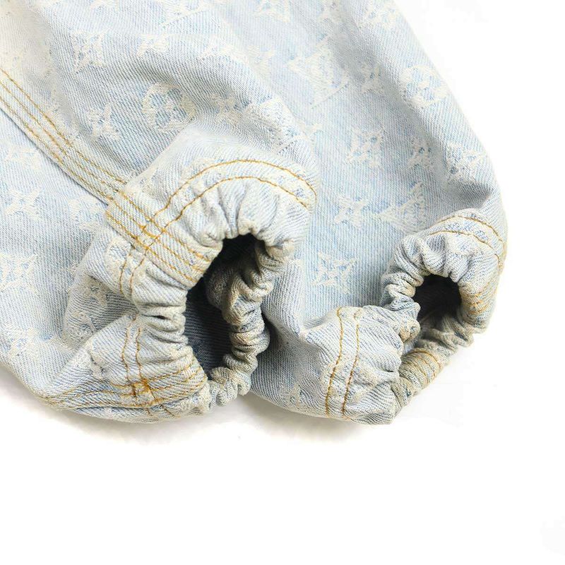 Louis Vuitton 21aw Nba Monogram Zip-Up Hoodie Jacket Uzd Hla01w Blue 44