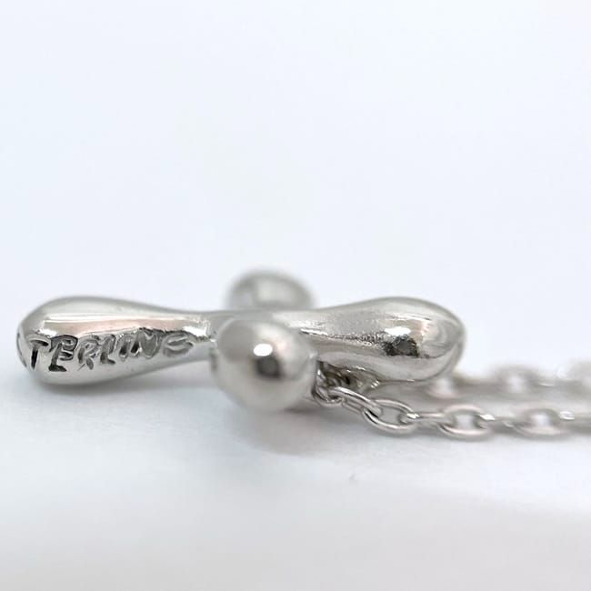Tiffany & Co Cross Necklace Ec22790 Silver