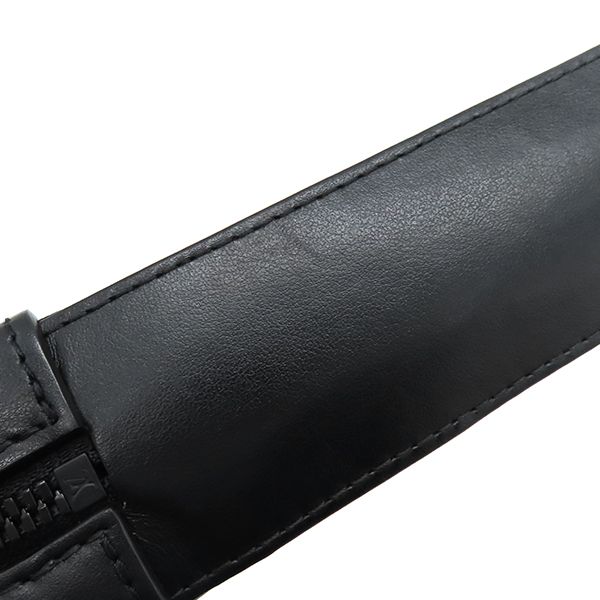 Louis Vuitton Shoulder Bag Soft Trunk Wallet Taurillon Leather Black Hardware