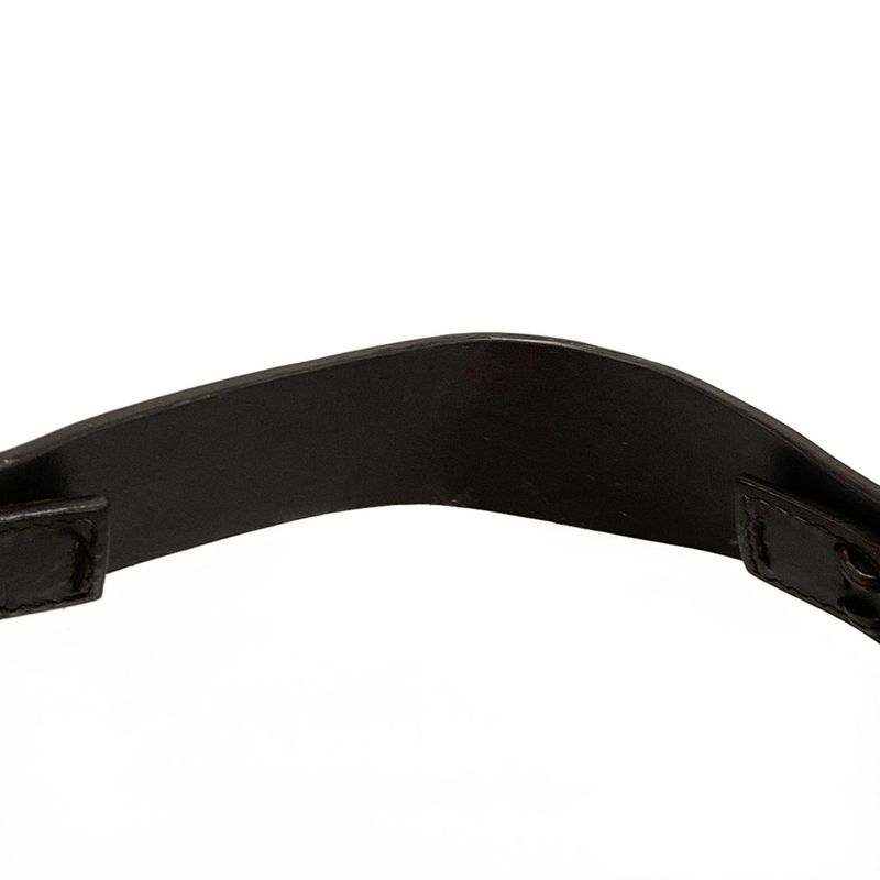 Gucci Tote Bag GG Pattern 106241 Dark Brown And Beige Leather