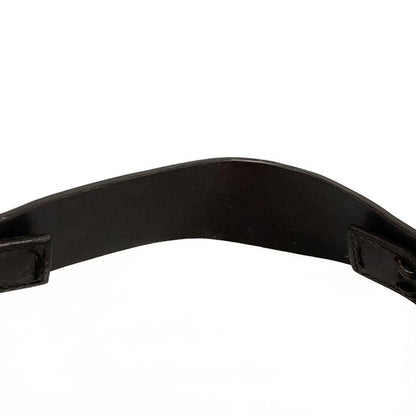 Gucci Tote Bag GG Pattern 106241 Dark Brown And Beige Leather