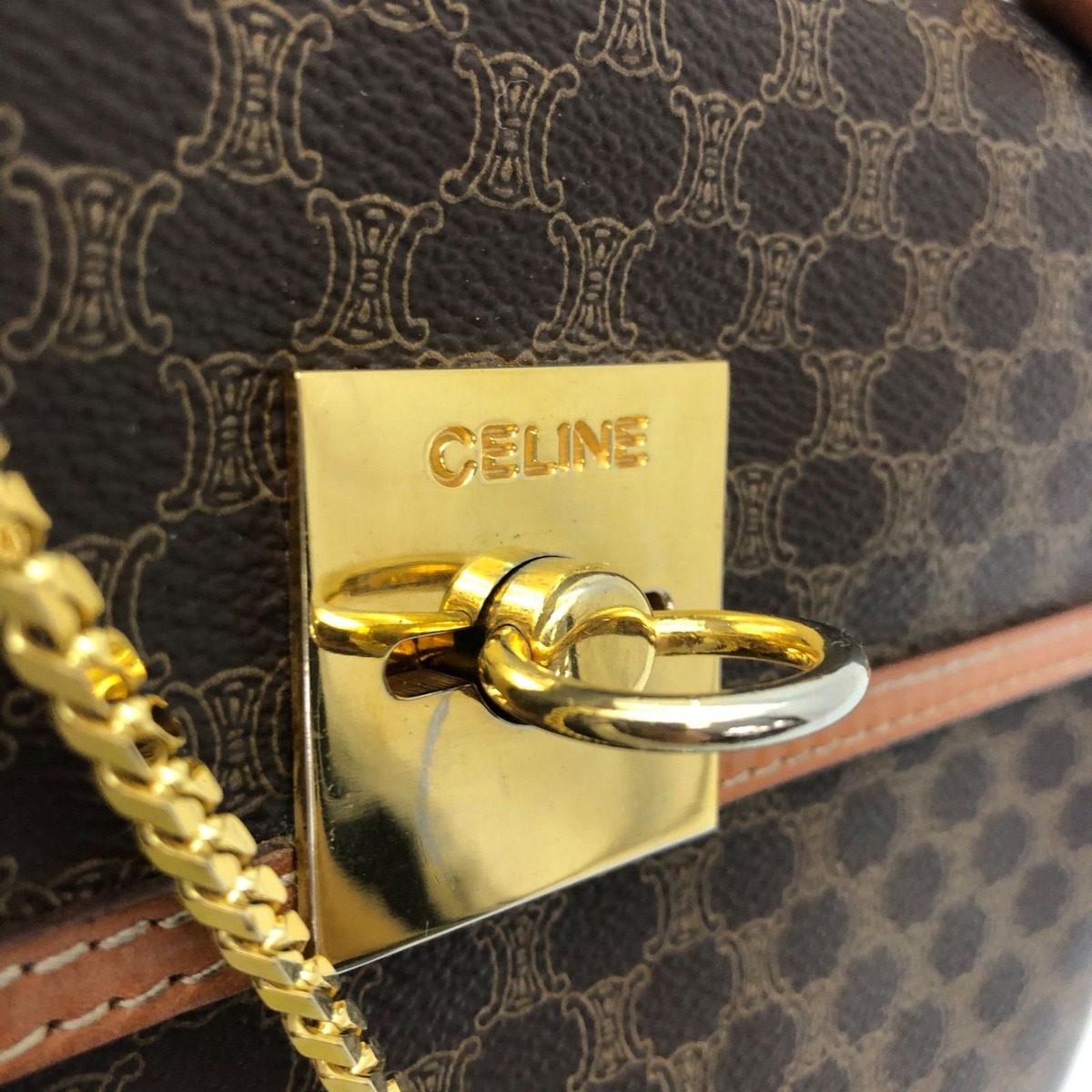 Celine Hand Tote Macadam Formal Travel — view 13