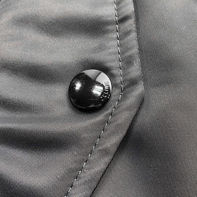 Celine Back Logo Bomber Jacket 46 Dark Navy