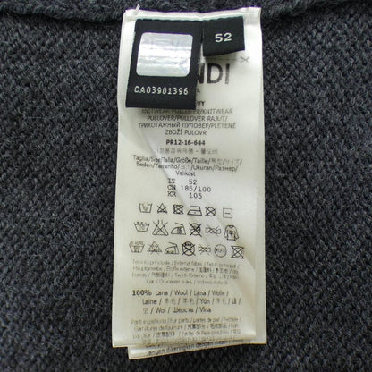 Fendi Knit Sweater Gray — view 3