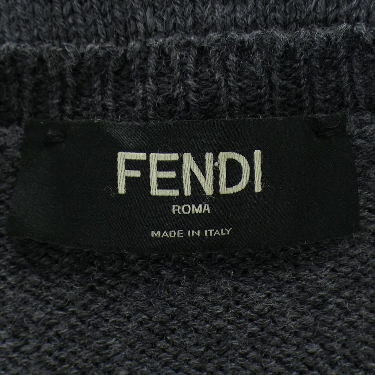 Fendi Knit Sweater Gray — view 5
