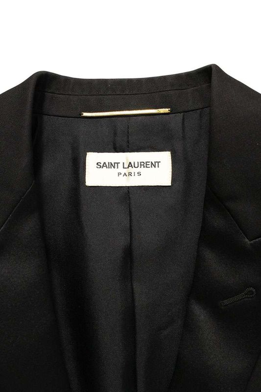 Saint Laurent Paris 16SS 370357 Yyd99 Lapel Switch Smoking Tailored Jacket