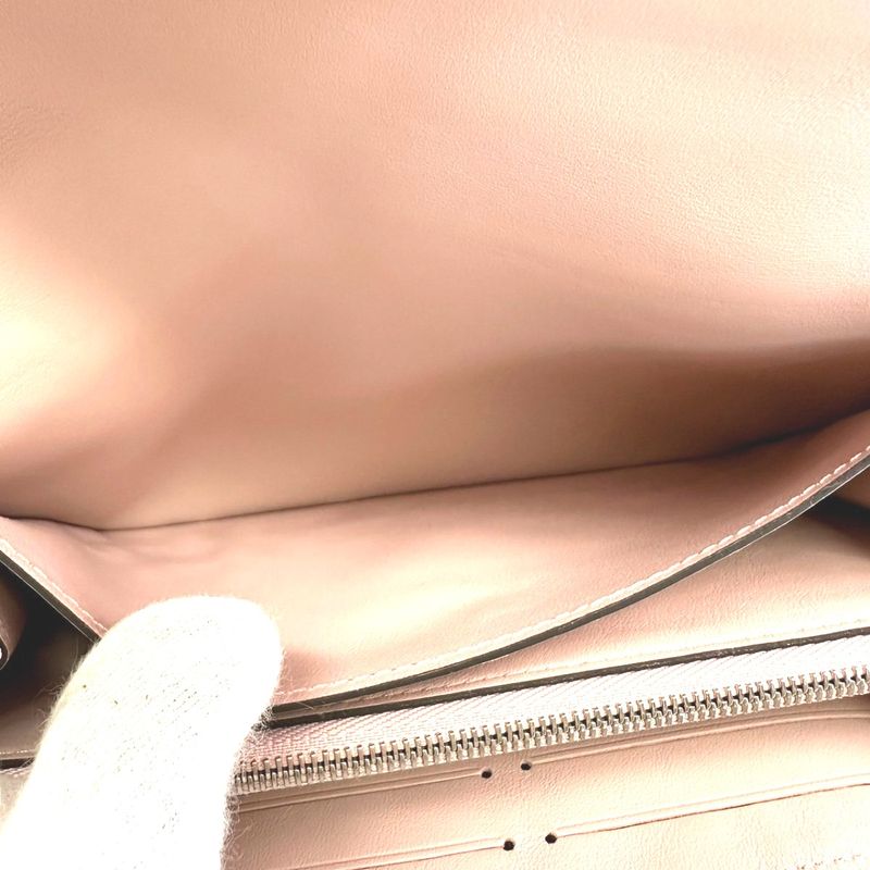 Louis Vuitton M60145 Monogram Mahina Portefeuille Iris Long Wallet Louis