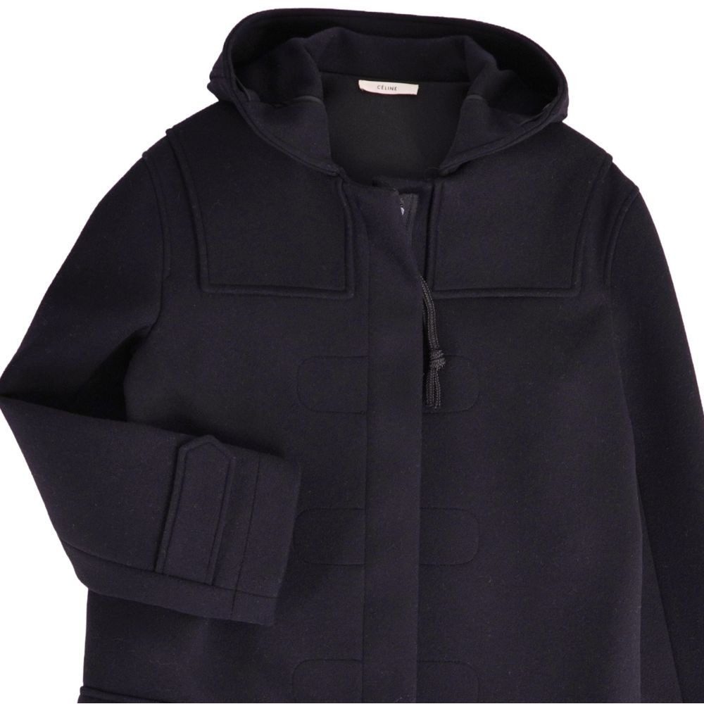 Celine Coat Phoebe Philo Era Hooded Long — view 2