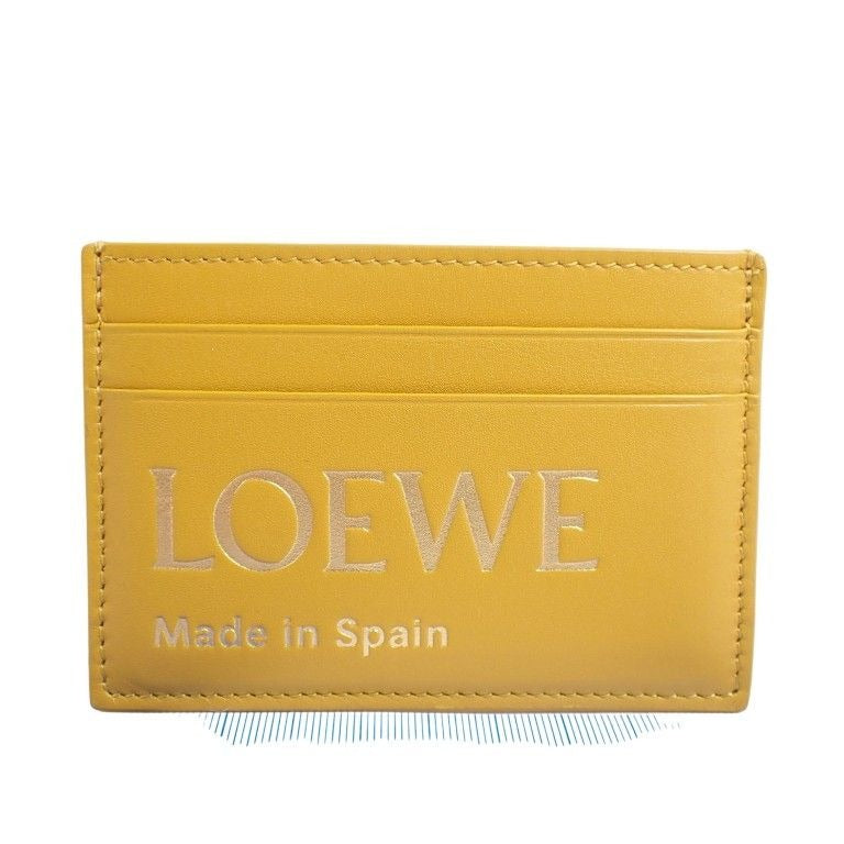 Loewe Card Case Yellow