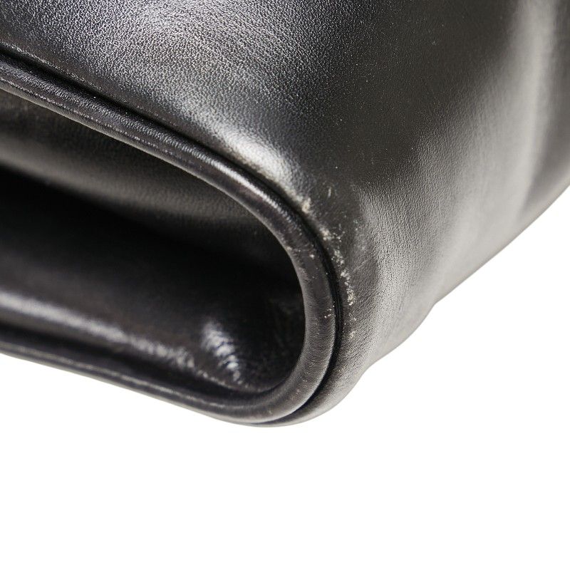 Gucci Old Gucci Vintage Shoulder Bag Crossbody 004 056 0181 Black Leather