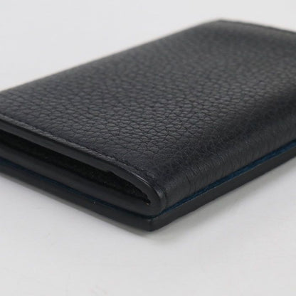 Gucci Logo 739389 Business Card Holder Leather Unisex