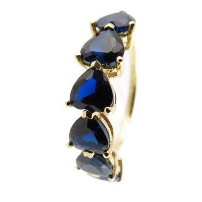 Tiffany & Co Sapphire Heart Ring