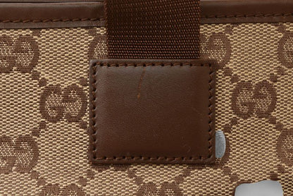Gucci Tote Shopping Bag A4 Gucci GG Canvas GG Beige Brown 34339