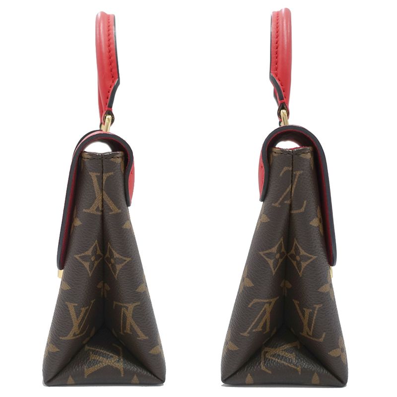 Louis Vuitton Rocki-bb Handbag M44322 Monogram Brown Gold Hardware 2WAY