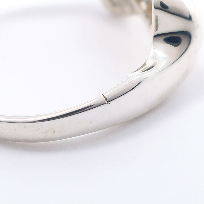 Tiffany & Co Candy Twist Silver 925 X K14 Yellow Gold #11 Ladies 2.5g Ring