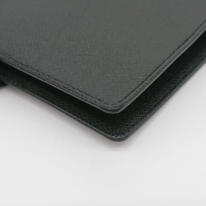 Louis Vuitton Agenda MM Taiga Black Ruler With Refill