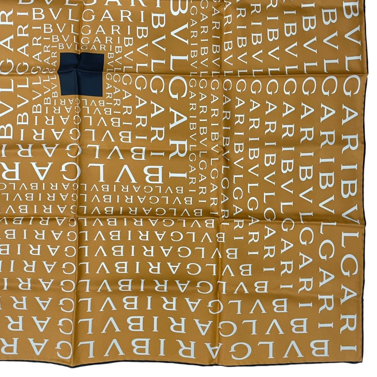 Bvlgari Scarf Silk Logomania Orange — view 5