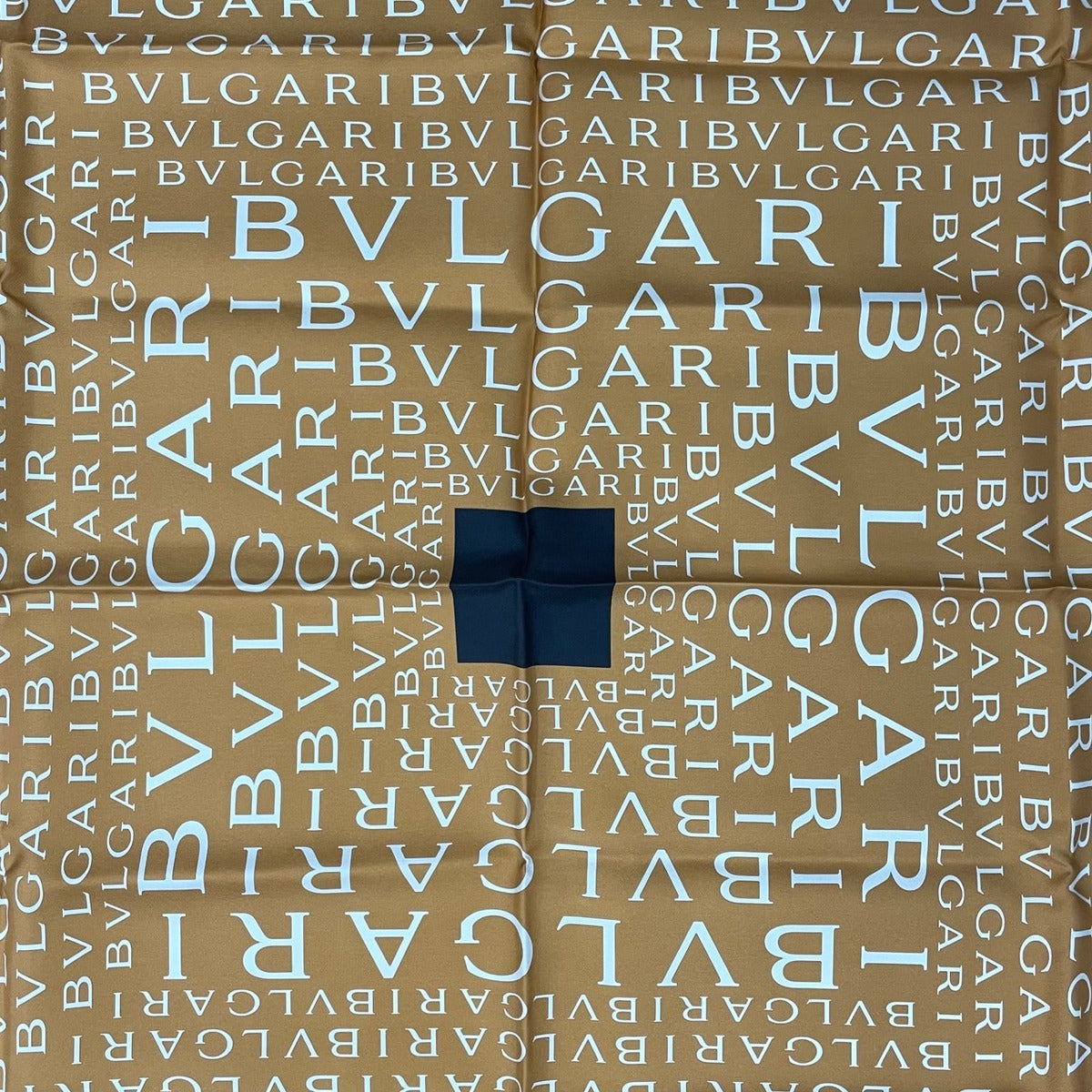 Bvlgari Scarf Silk Logomania Orange — view 6
