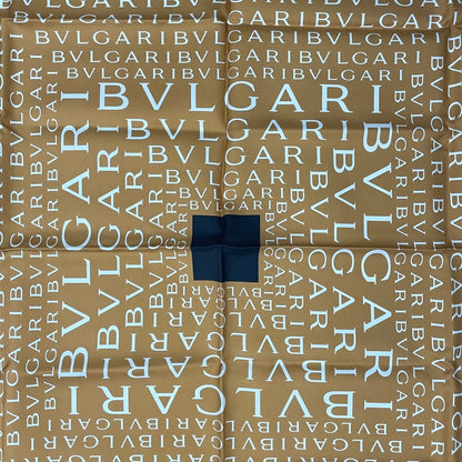 Bvlgari Scarf Silk Logomania Orange — view 6