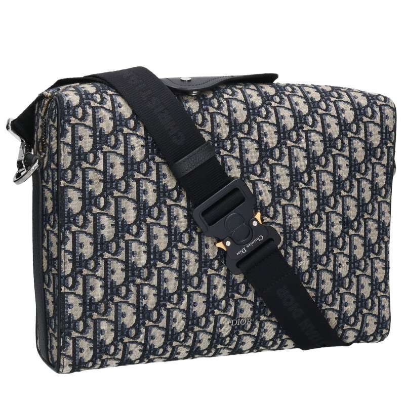 Dior 1adpo032yky Lango Messenger Oblique All Over Shoulder Bag Men's